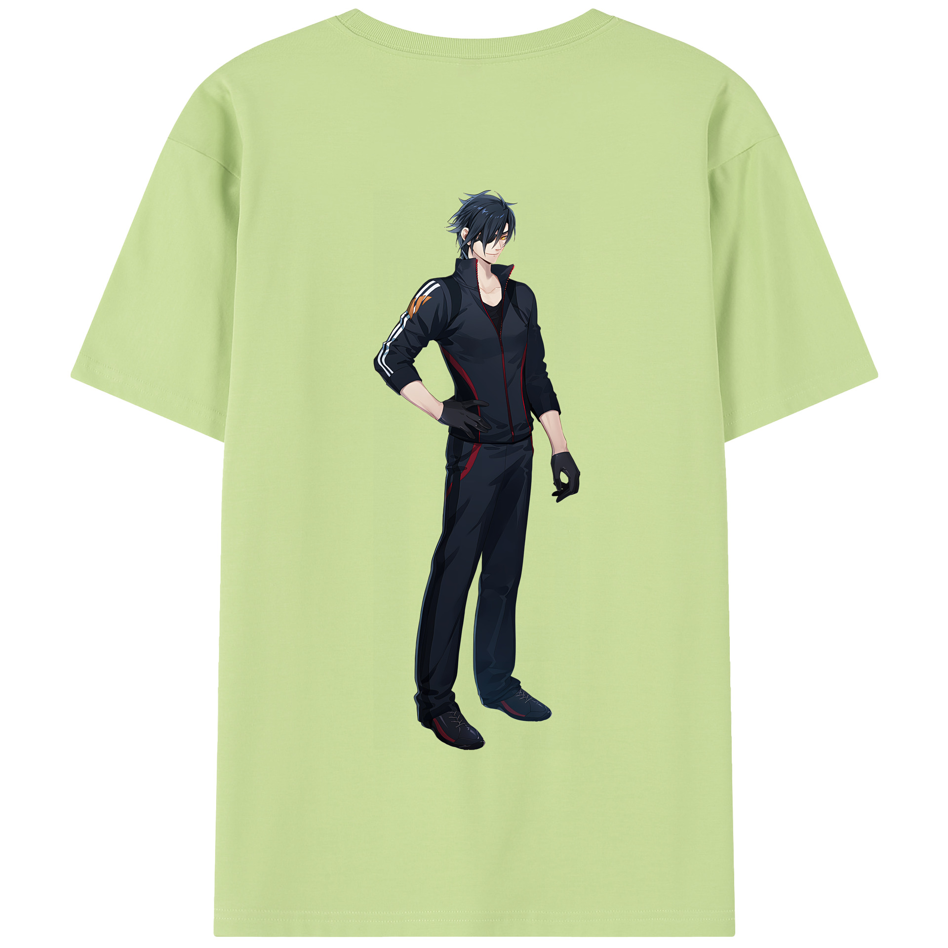 （画像用） 刀剣乱舞 Touken Ranbu 綿100％半袖Tシャツ（背面プリント）